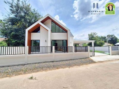 บ้านใหม่สไตล์นอร์ดิก สวย สภาพใหม่ ทำเลดี
