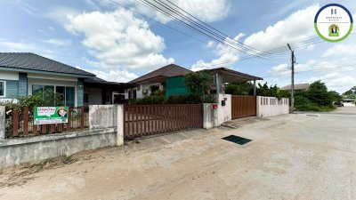 บ้านเดี่ยวสีฟ้าเนื้อที่เยอะ!! พิกัดดอนแค-โนนหงษ์ทอง