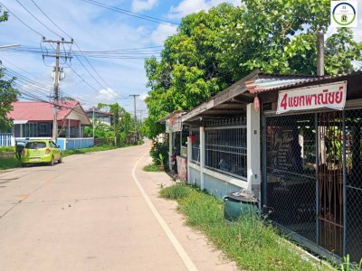 ขายบ้านหนองแก ทำเลดีติดถนนเส้นหลักหมู่บ้านค้าขายได้สบาย