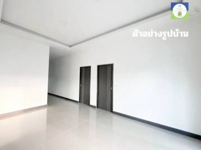 บ้านเดี่ยวชั้นเดียว สร้างใหม่ สไตล์โมเดิร์น สวย ทำเลดี บรรยากาศดี