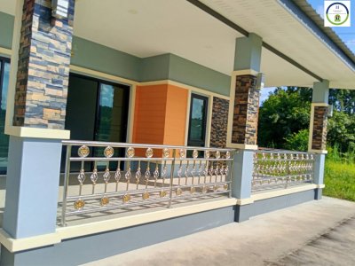 ขายบ้านสร้างใหม่พร้อมเข้าอยู่ในหมู่บ้านยางเทิง