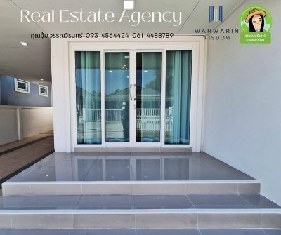 โครงการบ้านสราญสุข บ้านเดี่ยวพร้อมอยู่ใกล้เมืองอุบลฯ