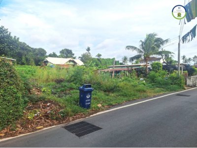 ที่ดินเปล่า แปลงสวย ใกล้ถนนเลียบห้วยวังนอง