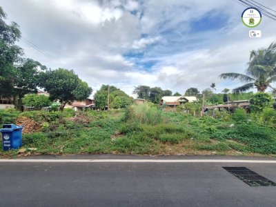 ที่ดินเปล่า แปลงสวย ใกล้ถนนเลียบห้วยวังนอง