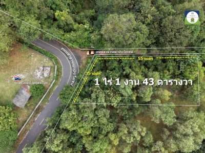 ที่ดินเปล่าเนื้อที่เยอะ ใกล้ รร.บ้านบุ่งหวาย อ.วารินชำราบ