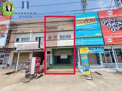 อาคารพาณิชย์ 2 ชั้น ติดถนนอุบล-ตระการ