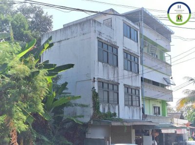 อาคารพาณิชย์ 3 ชั้น ติดถนนหลวง ทางลงมูล