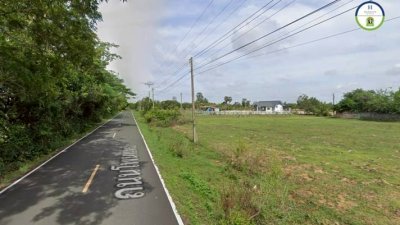 ที่ดินเปล่าติดถนนหลักโพนแพง อ.ม่วงสามสิบ