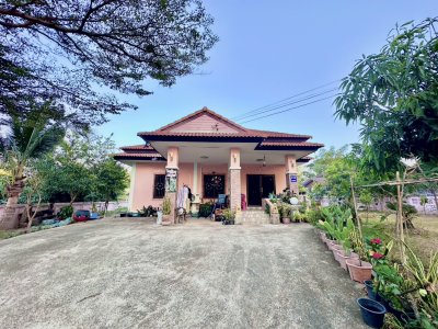 บ้านเดี่ยวชั้นเดียว ใกล้โรงเรียนประชาสามัคคี