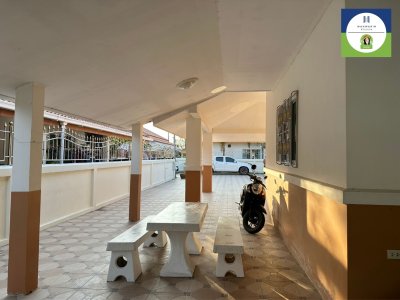 บ้านเดี่ยวชั้นเดียว เนื้อที่มากถึง 174 ตารางวา