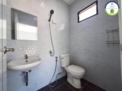 บ้านเดี่ยวชั้นเดียว เป็นบ้านใหม่ยังไม่เคยเข้าอยู่