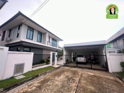 บ้านเดี่ยว สองชั้น หลังริมด้านใน