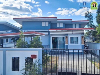 บ้านเดี่ยวชั้นเดียว สไตล์โมเดิร์น ใกล้ รพ.สต.ขามใหญ่