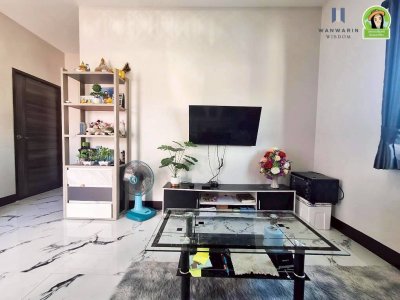 บ้านเดี่ยวชั้นเดียว สไตล์โมเดิร์น ใกล้ รพ.สต.ขามใหญ่