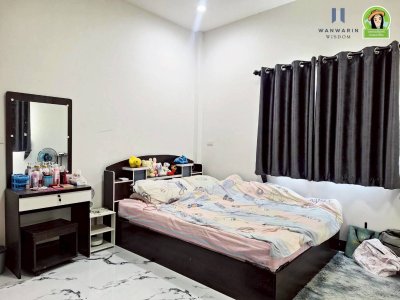 บ้านเดี่ยวชั้นเดียว สไตล์โมเดิร์น ใกล้ รพ.สต.ขามใหญ่