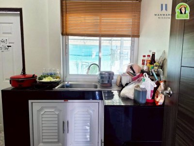 บ้านเดี่ยวชั้นเดียว สไตล์โมเดิร์น ใกล้ รพ.สต.ขามใหญ่