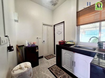 บ้านเดี่ยวชั้นเดียว สไตล์โมเดิร์น ใกล้ รพ.สต.ขามใหญ่