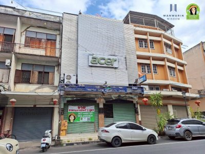 อาคารพาณิชย์ 3 ชั้น 2 คูหา  ย่านโซนเมืองเก่าอุบลฯ