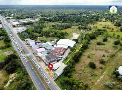 อาคารเพื่อการพาณิชย์ชั้นเดียว ติดถนนหลักอุบล-ตระการ