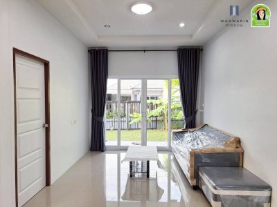 บ้านเดี่ยวชั้นเดียว สไตล์ปั้นหยา ซอยผู้ว่า ต.ขามใหญ่