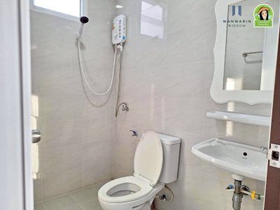 บ้านเดี่ยวชั้นเดียว สไตล์ปั้นหยา ซอยผู้ว่า ต.ขามใหญ่