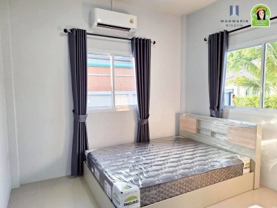 บ้านเดี่ยวชั้นเดียว สไตล์ปั้นหยา ซอยผู้ว่า ต.ขามใหญ่