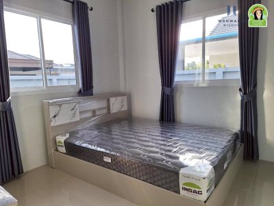 บ้านเดี่ยวชั้นเดียว สไตล์ปั้นหยา ซอยผู้ว่า ต.ขามใหญ่