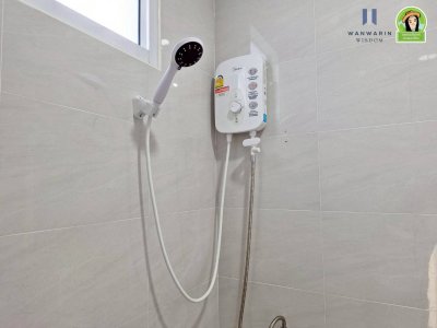 บ้านเดี่ยวชั้นเดียว สไตล์ปั้นหยา ซอยผู้ว่า ต.ขามใหญ่