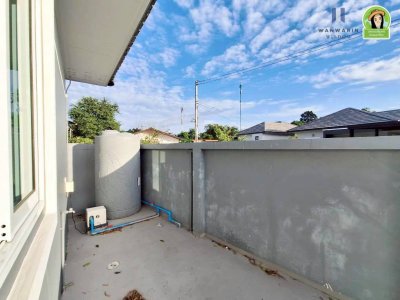 บ้านเดี่ยวชั้นเดียว สไตล์ปั้นหยา ซอยผู้ว่า ต.ขามใหญ่