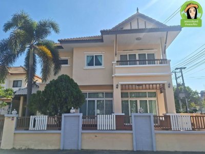 บ้านเดี่ยว 2 ชั้นหลังหัวมุม ทำเลดี