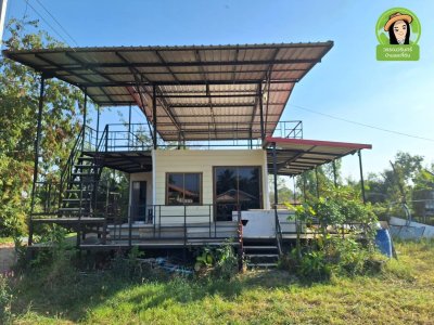 บ้านโมเดิร์นพร้อมที่ดินสไตล์บ้านสวน