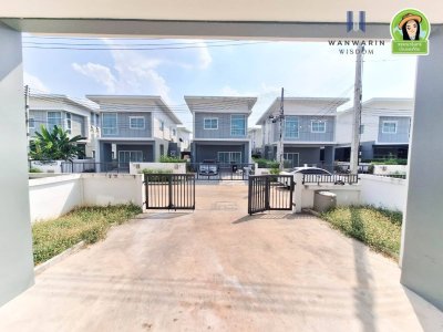 บ้านสองชั้น ในโครงการอรุณโฮม โนนหงษ์ทอง