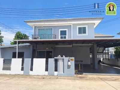 บ้านเดี่ยวสองชั้นในโครงการสารินลิฟวิ่งขามใหญ่