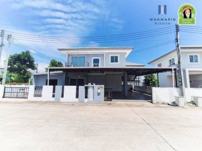 บ้านเดี่ยวสองชั้นในโครงการสารินลิฟวิ่งขามใหญ่