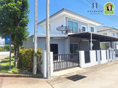 บ้านเดี่ยวสองชั้นในโครงการสารินลิฟวิ่งขามใหญ่