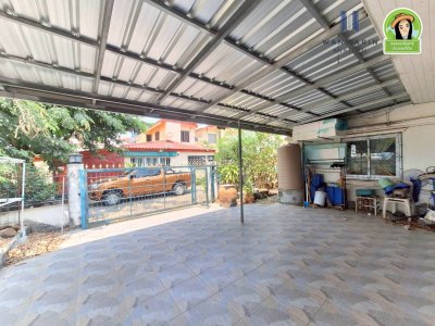 บ้าน 2 ชั้น ในโครงการบ้านเอื้ออาทรห้วยคุ้มเฟส 1