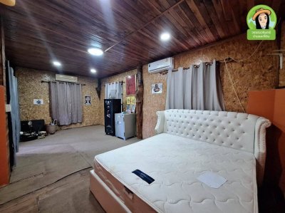 บ้านไม้ยกใต้ถุนสูง เนื้อที่เยอะ