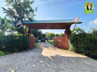 บ้านไม้ยกใต้ถุนสูง เนื้อที่เยอะ