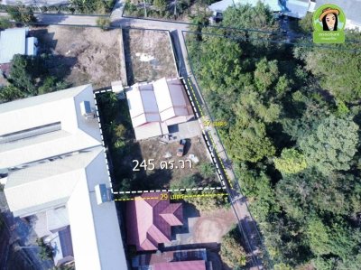 บ้านพร้อมหอพัก ทำเลดีฝั่งประตู 3 ม.อุบลฯ