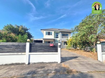 บ้านเดี่ยว2 ชั้นหลังใหญ่ ในหมู่บ้านพุทธนิคม ต.ไร่น้อย