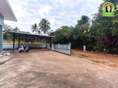 บ้านเดี่ยวชั้นเดียว สไตล์โมเดิร์น ทำเลบ้านดอนกลาง ต.ธาตุ อ.วารินชำราบ