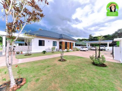 บ้านเดี่ยวชั้นเดี่ยวสไตล์คอนเทมโพรารี่