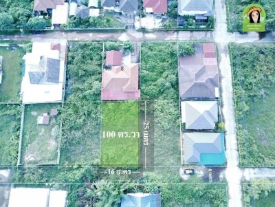 ที่ดินแบ่งล็อคทรงสี่เหลี่ยมผืนผ้า โซนวัดโนนหงษ์ทอง ต.ไร่น้อย