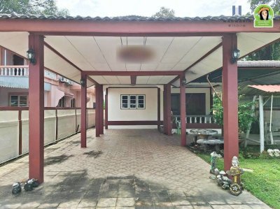 บ้านเดี่ยว 2 ชั้น ในหมู่บ้านเสาวลักษณ์หลังประกันสังคม