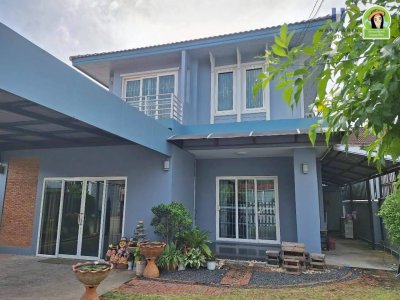 บ้านเดี่ยว 2 ชั้น ในโครงการ Floral Home Village โซนคลังอาวุธ