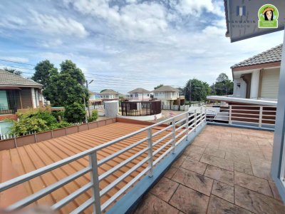 บ้านเดี่ยว 2 ชั้น ในโครงการ Floral Home Village โซนคลังอาวุธ