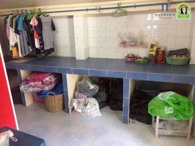 บ้านชั้นเดียว ในโครงการเคหะวนารมย์ หลังหัวมุม ติดถนน 2 ด้าน