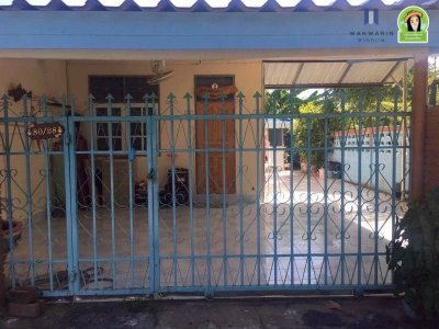 บ้านชั้นเดียว ในโครงการเคหะวนารมย์ หลังหัวมุม ติดถนน 2 ด้าน