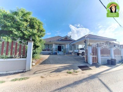 บ้านเดี่ยวชั้นเดียวยกสูง ทำเลบ้านแต้ ต.คำขวาง อ.วารินชำราบ