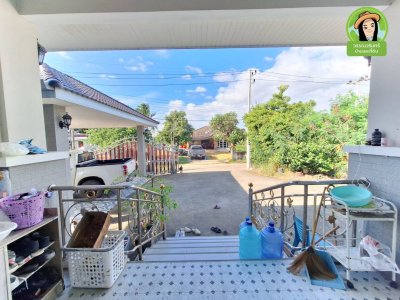 บ้านเดี่ยวชั้นเดียวยกสูง ทำเลบ้านแต้ ต.คำขวาง อ.วารินชำราบ